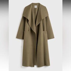 NWT Toteme Signature doublé coat hazel XXS